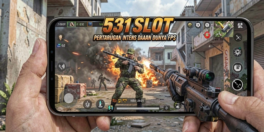 Gameplay seru dan penuh aksi di 531SLOT saat baku tembak.