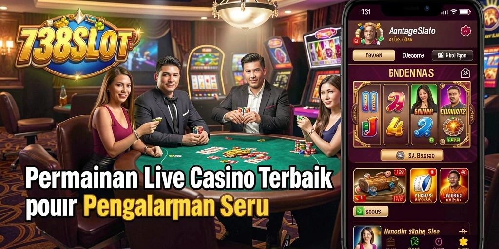 Gameplay langsung yang mengasyikkan di 738SLOT.