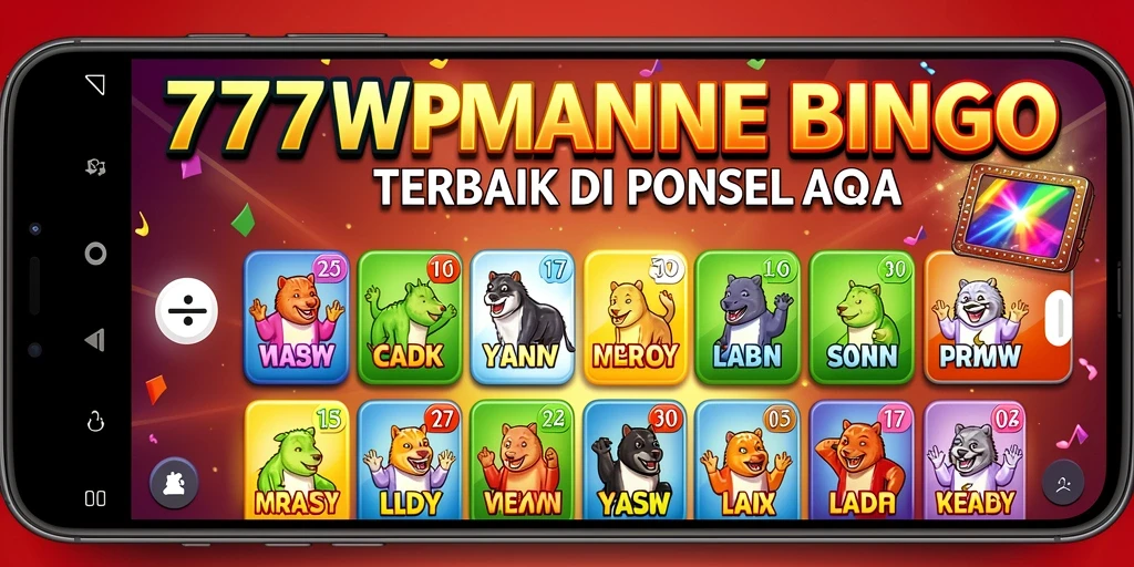 Tampilan gameplay Bingo yang menarik dan interaktif.