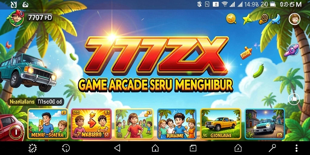 Tampilan seru gameplay 777ZX dengan grafis menarik.