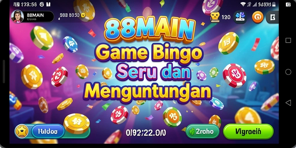 Tampilan gameplay Bingo yang menarik di 88MAIN.