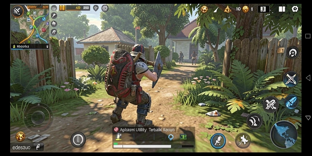 Screenshot tampilan antarmuka 8ID yang intuitif dan modern.