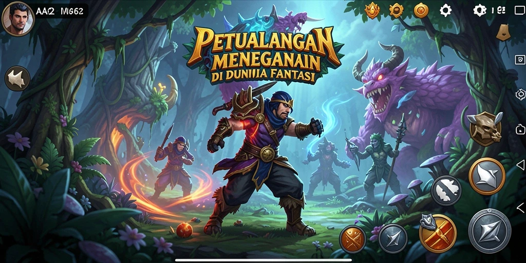 Tampilan gameplay AA62 yang memukau dan penuh aksi.
