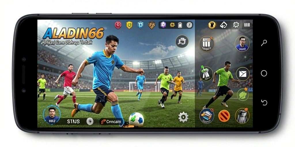 Tampilan menarik dari gameplay ALADIN66 yang penuh aksi olahraga.