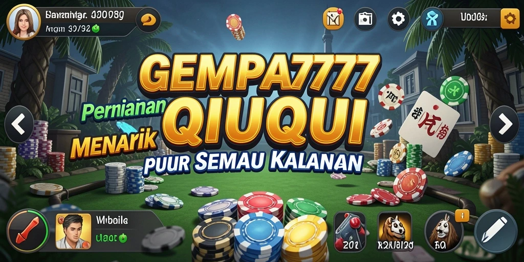 Gameplay seru QiuQiu di GEMPA777.