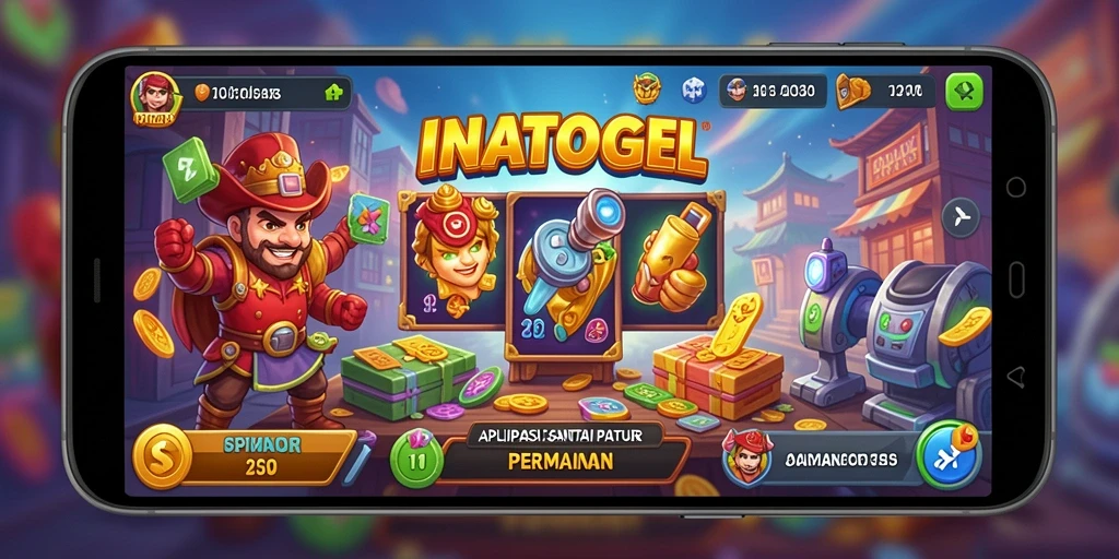 Screenshot dari gameplay <strong>INATOGEL</strong> yang menarik dan penuh warna.