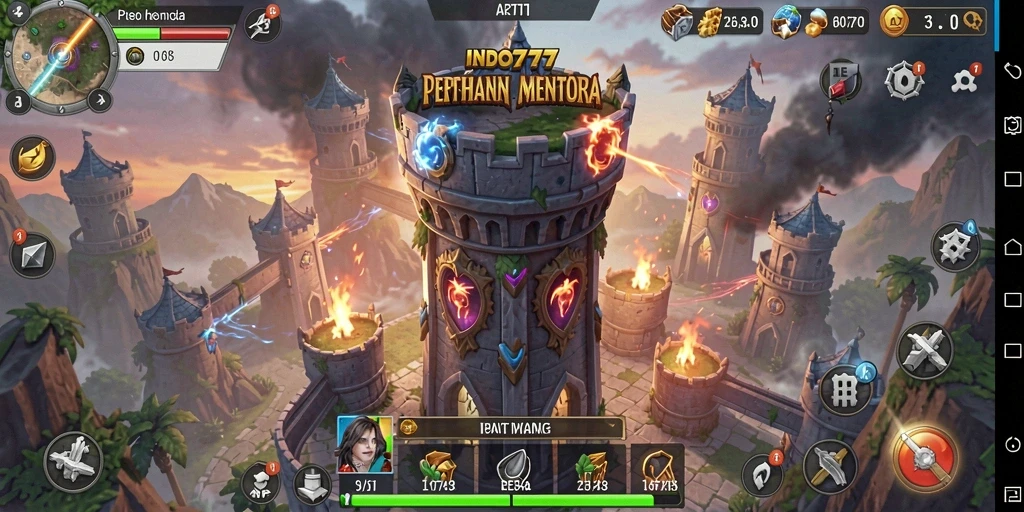 Tampilan gameplay INDO777 yang mendebarkan dan penuh strategi.