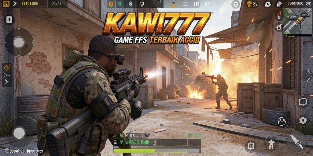 Tangkapan layar KAWI777 menampilkan aksi seru dari gameplay FPS yang menarik.