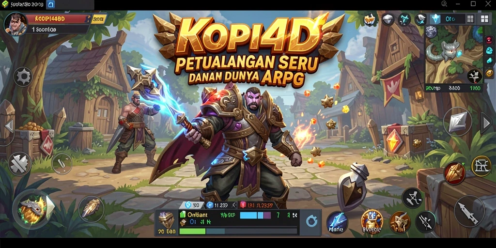 Gameplay seru di dunia ARPG yang menantang.