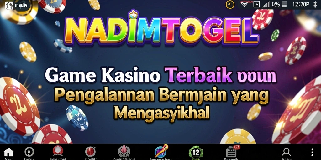 Tampilan gameplay kasino yang mengasyikkan di NADIMTOGEL.