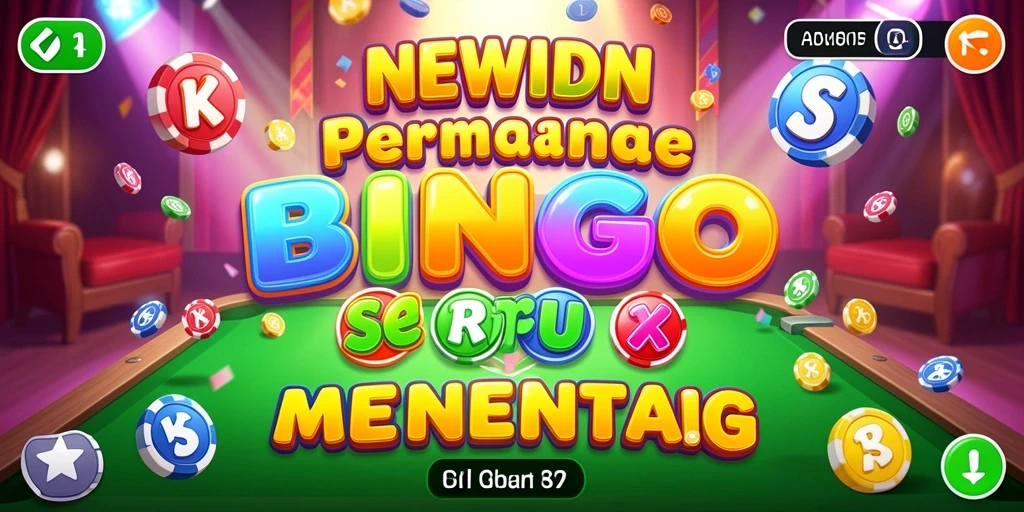 Tampilan gameplay Bingo yang seru dan penuh tantangan.