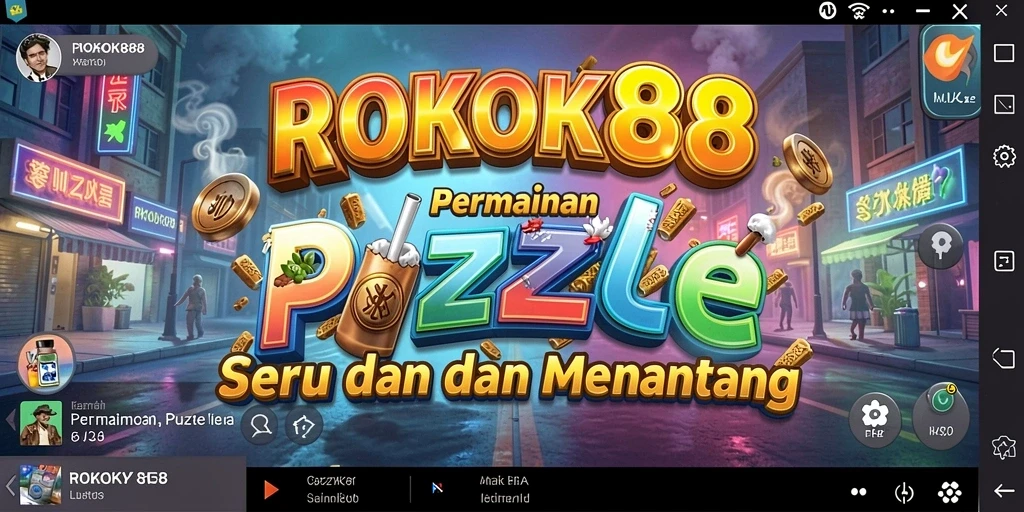 Screenshot ROKOK88 menunjukkan gameplay yang menarik dan seru.