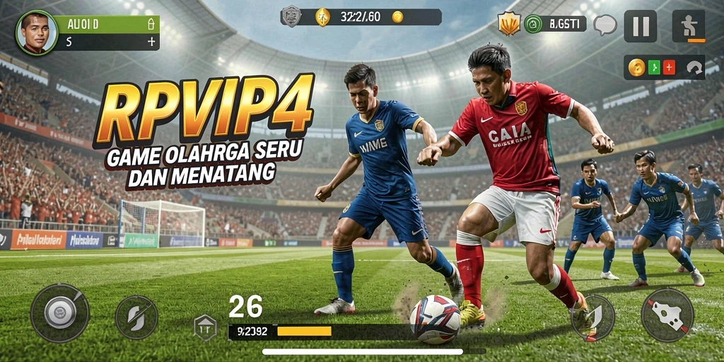 Tampilan seru dalam gameplay RPVIP4 yang memikat.