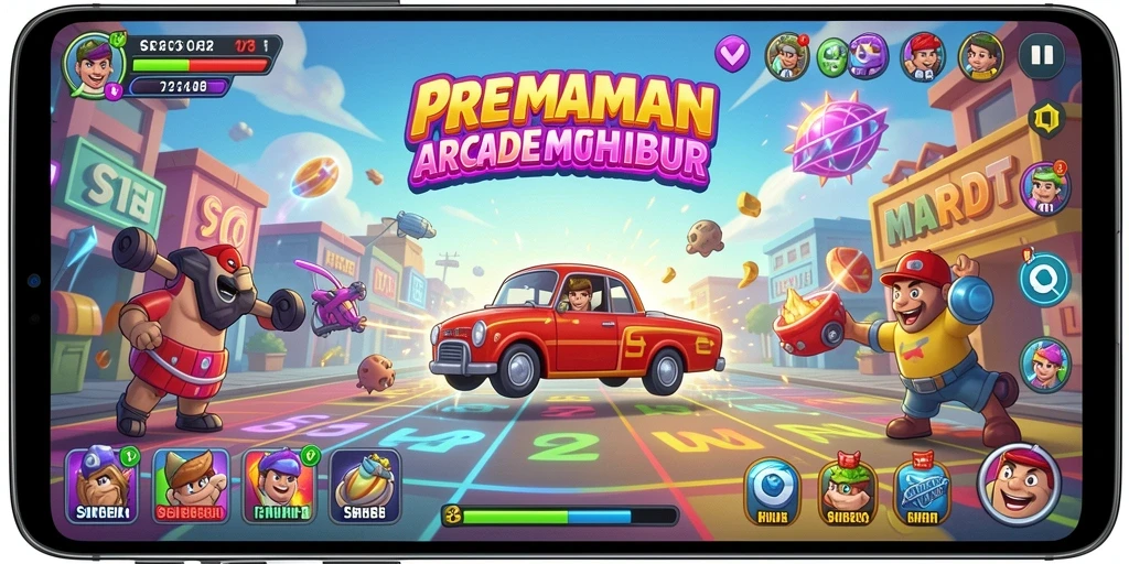 Tampilan gameplay S13 yang penuh warna dan dinamis.