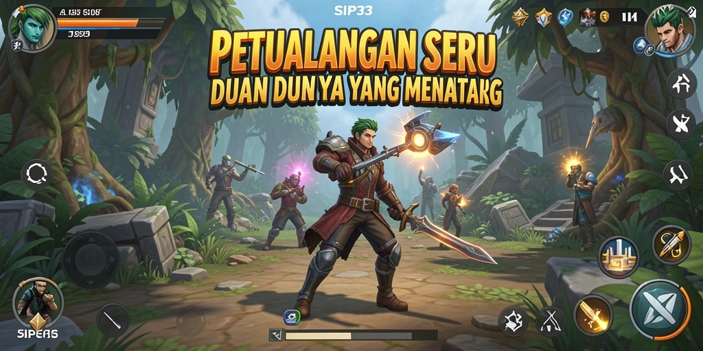 Gameplay SIP33 yang menegangkan dan pemandangan yang indah.